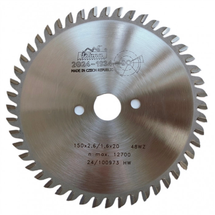 Диск пильный HW Pilana 150×2.6/1.6×20 z48 91 WZ